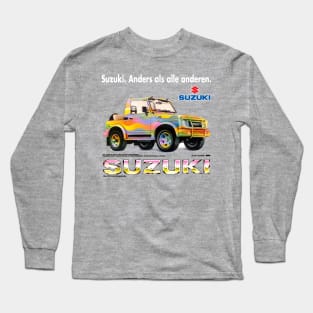 SUZUKI SAMURAI - German advert Long Sleeve T-Shirt